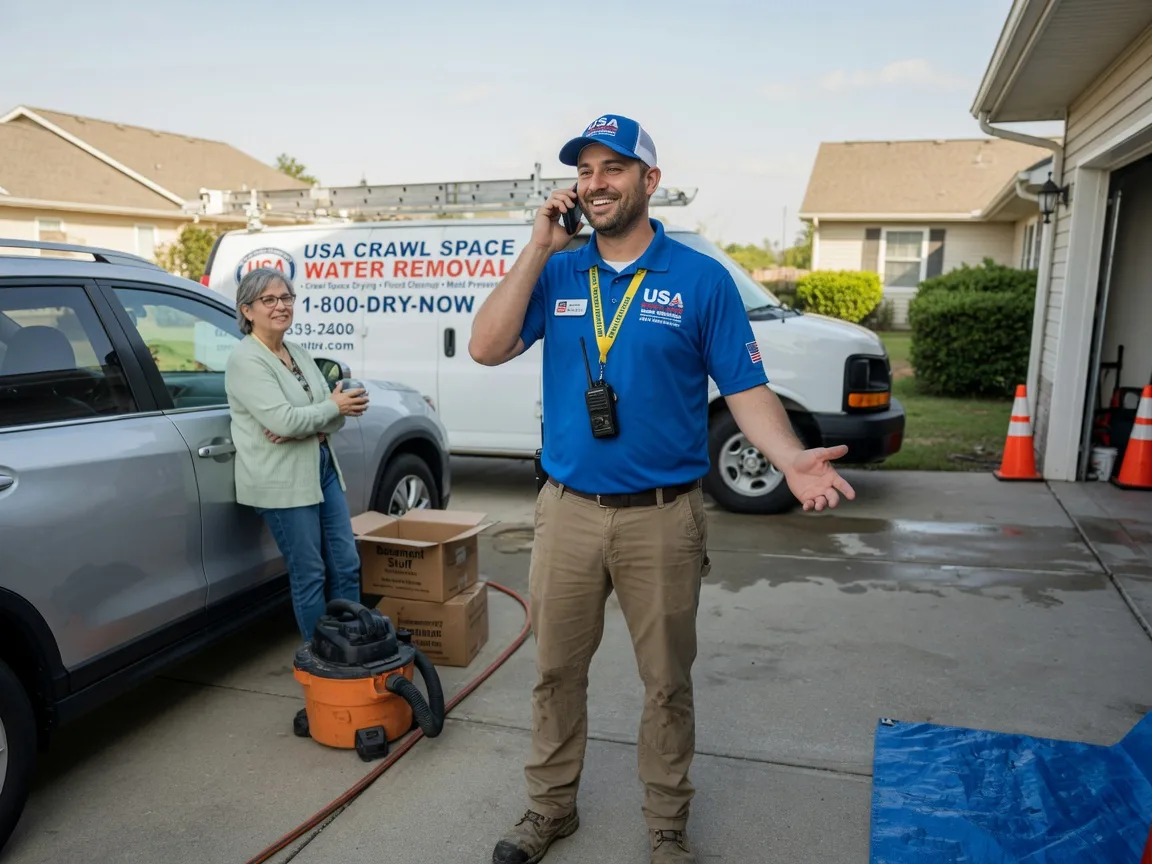 Crawl Space Water Removal Harrington, DE FAQs